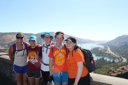 (Left to right) Kacie Black, Kelly Sullivan, Lynsey Spaeth, Marielle McKenna, Clare Black